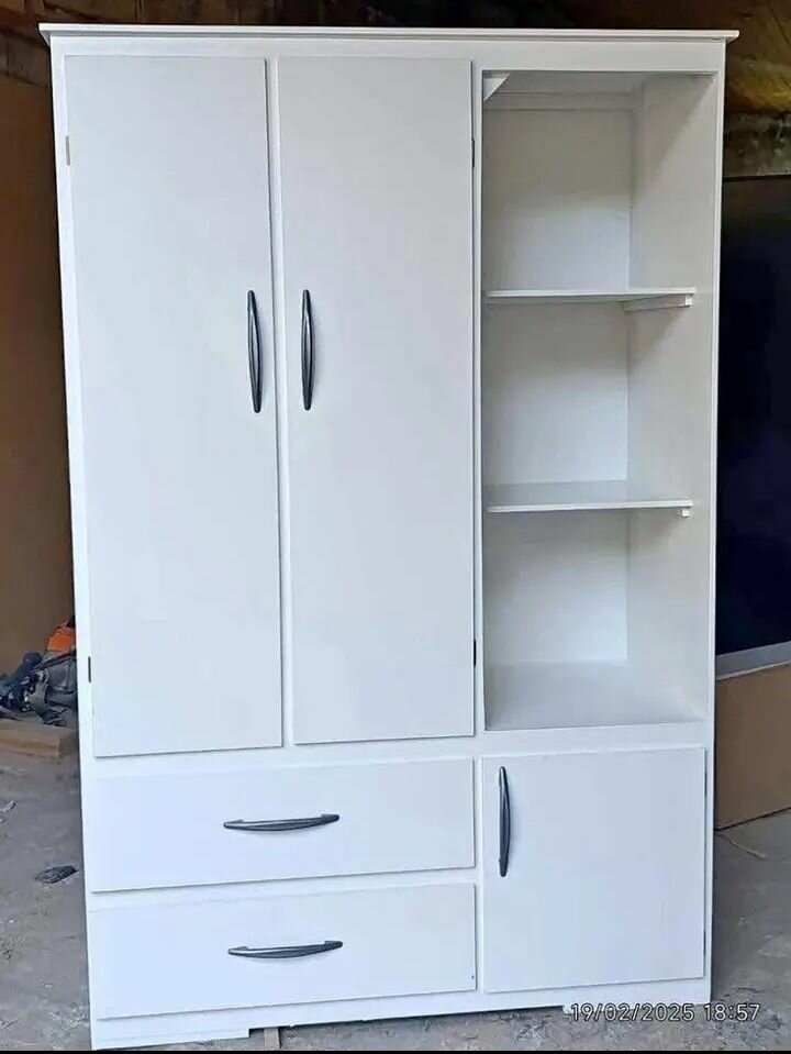 Armoire moderne avec étagères