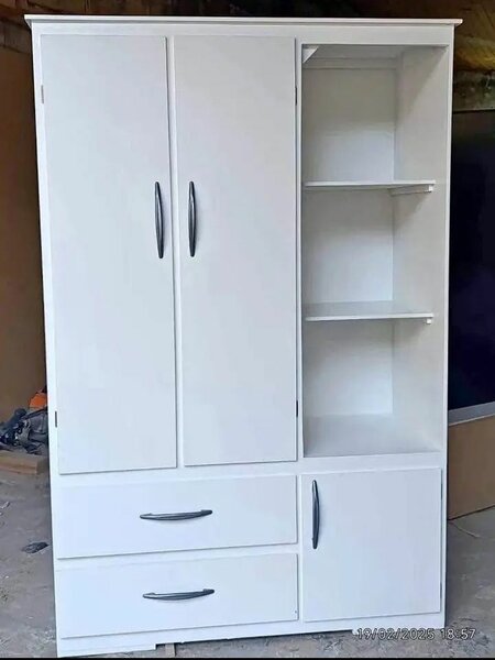 Armoire moderne avec étagères