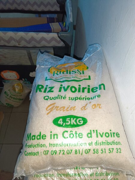 Riz Ivoirien 4.5KG Haute Qualité