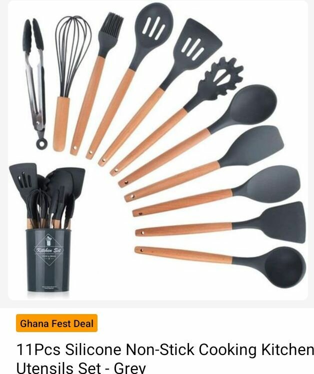 Silicone spoon