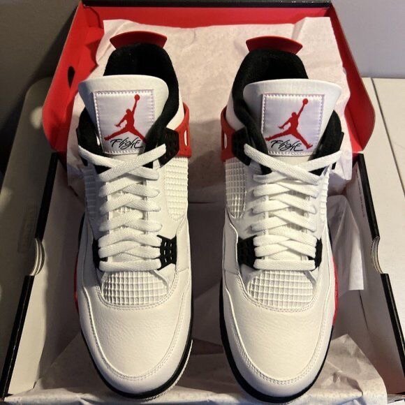 Jordan 4 cement red