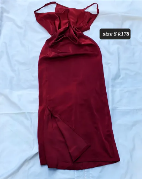 red dress
