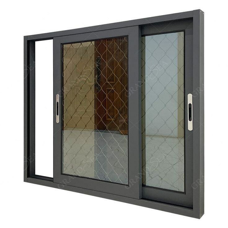 Fenêtres coulissantes modernes en aluminium