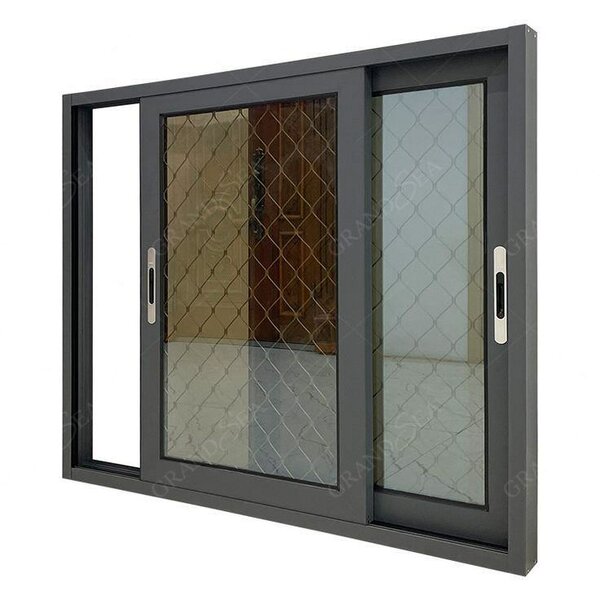 Fenêtres coulissantes modernes en aluminium