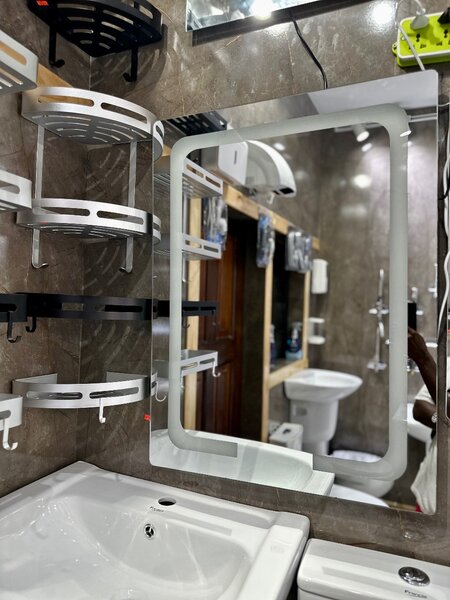 LED Mirror 80x60cm