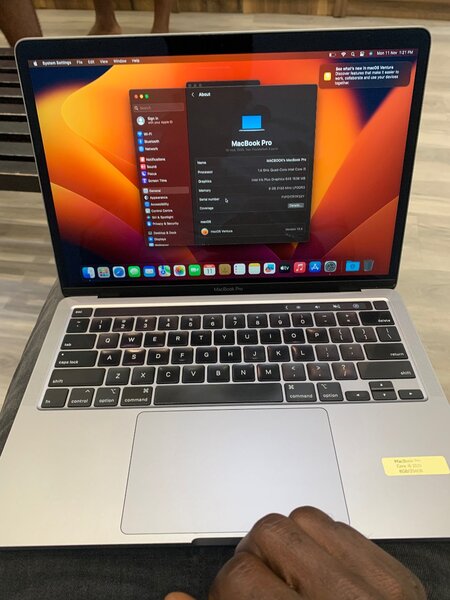 Macbook pro 2020
