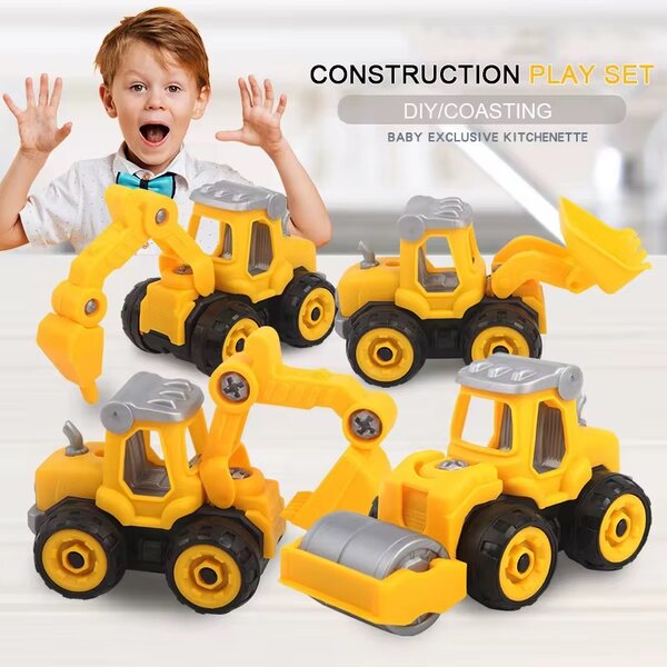 Kid Engineering Truck Set