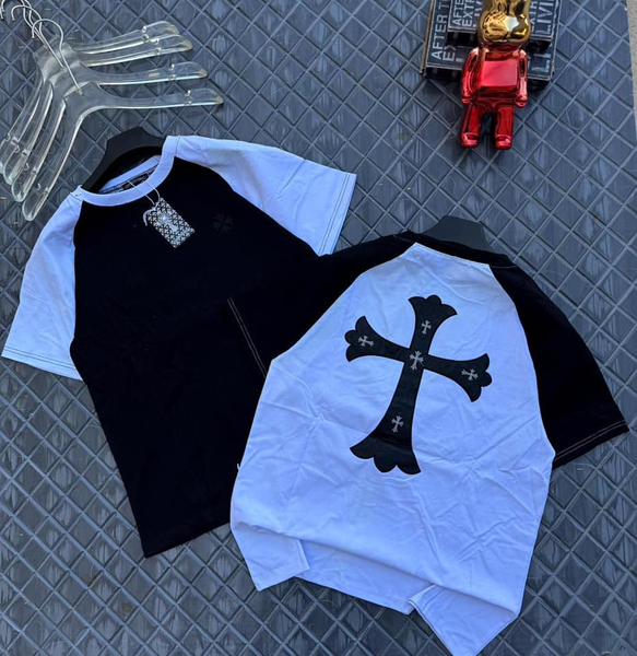 T-shirt black-white