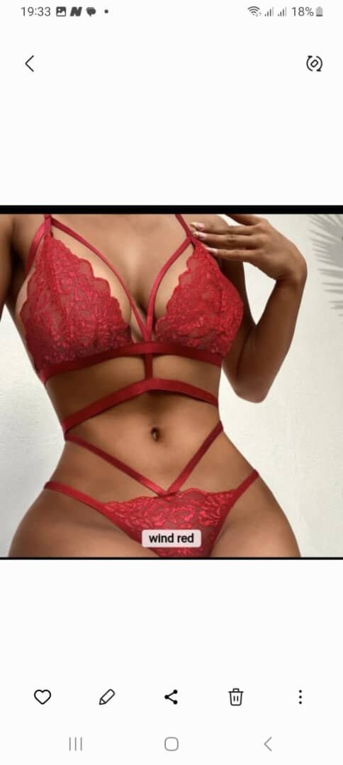Lingeries le haut et le bas