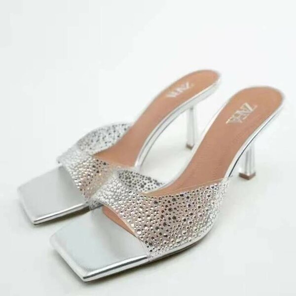 Zara Slipper Heels