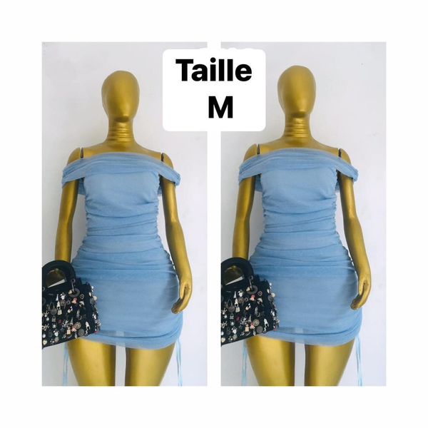Robe bleu