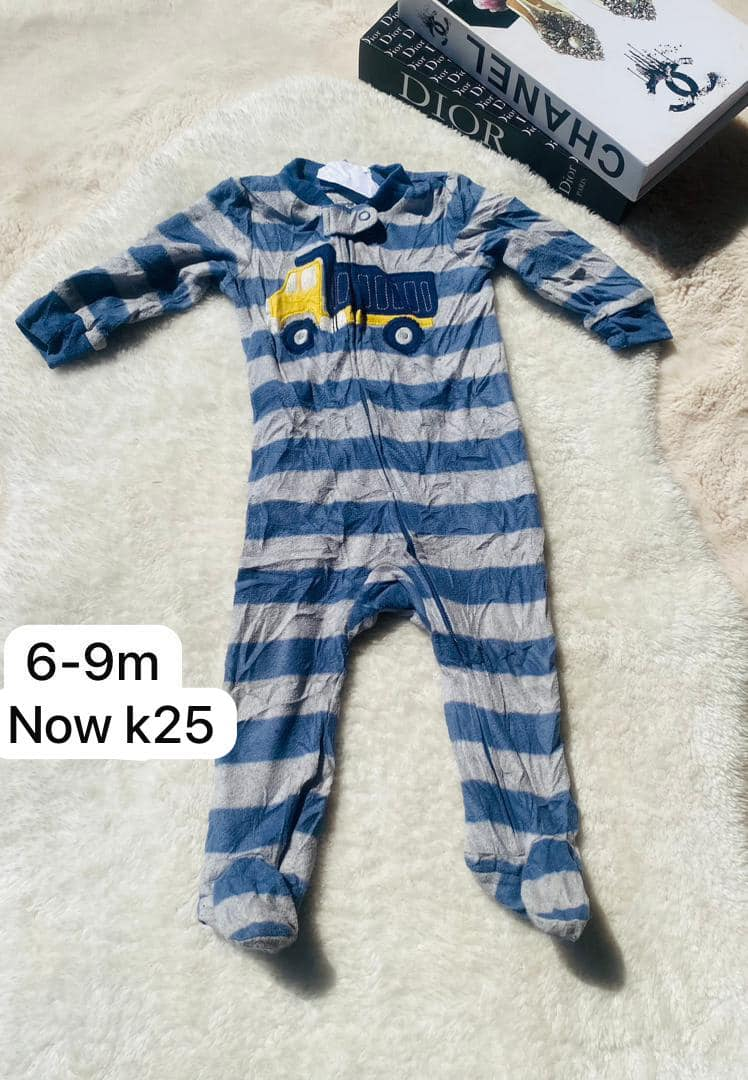 Romper bleu gris