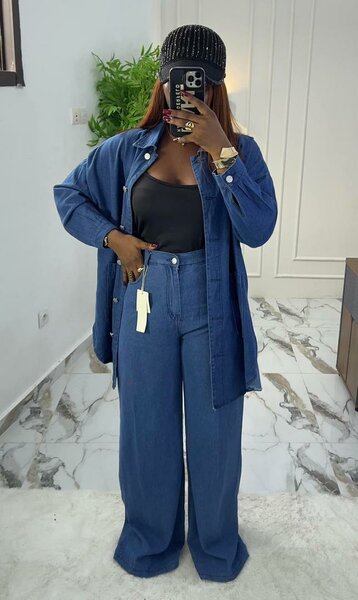 Pantalon et chemise jeans