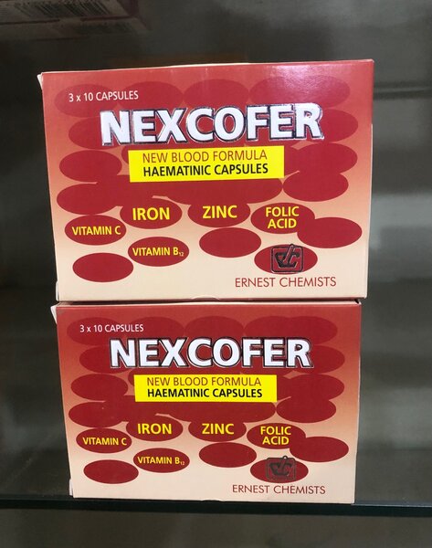 NEXCOFER CAPSULE 30,s