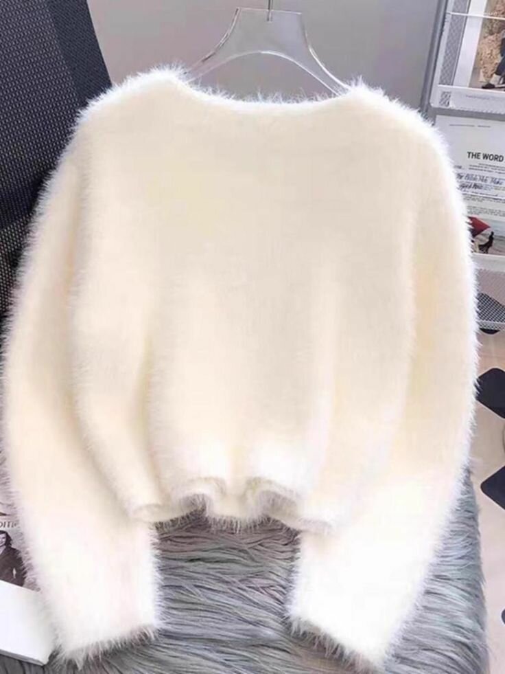 Pull en angora doux et chaud