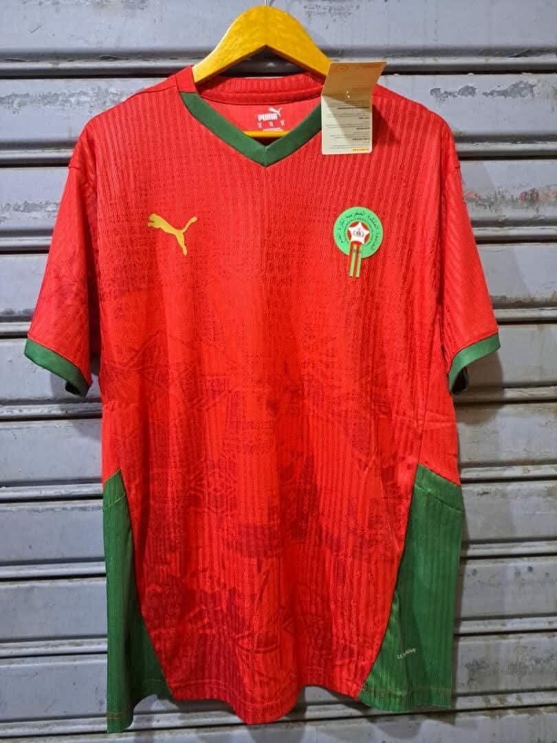 Maillot de Football Rouge/Blanc