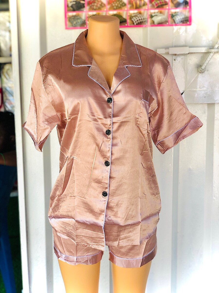 Silky night wear