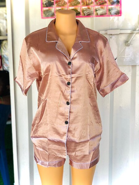 Silky night wear