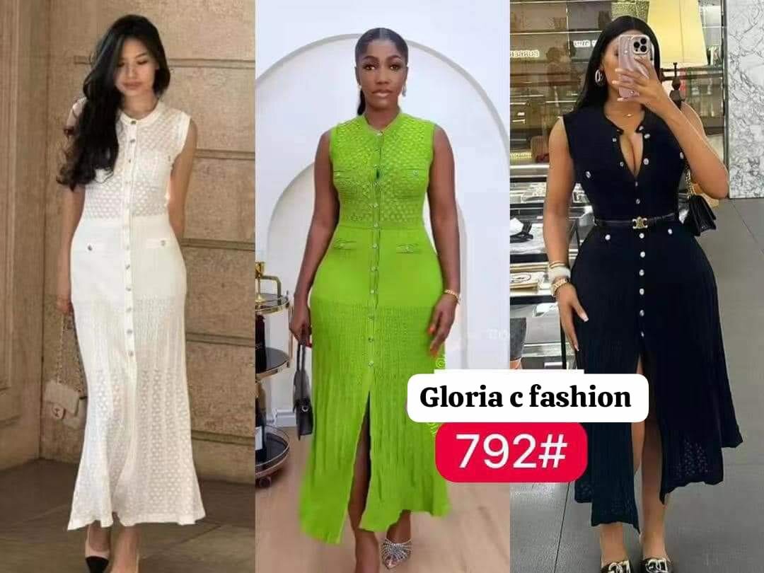 Cotton straight dress