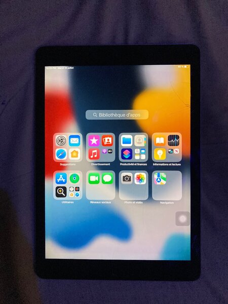 iPad Air 2 32Go, tactile
