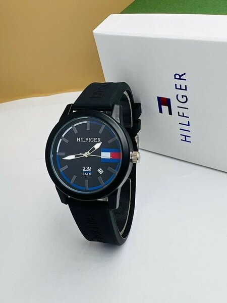 Montre Étanche Noire Homme