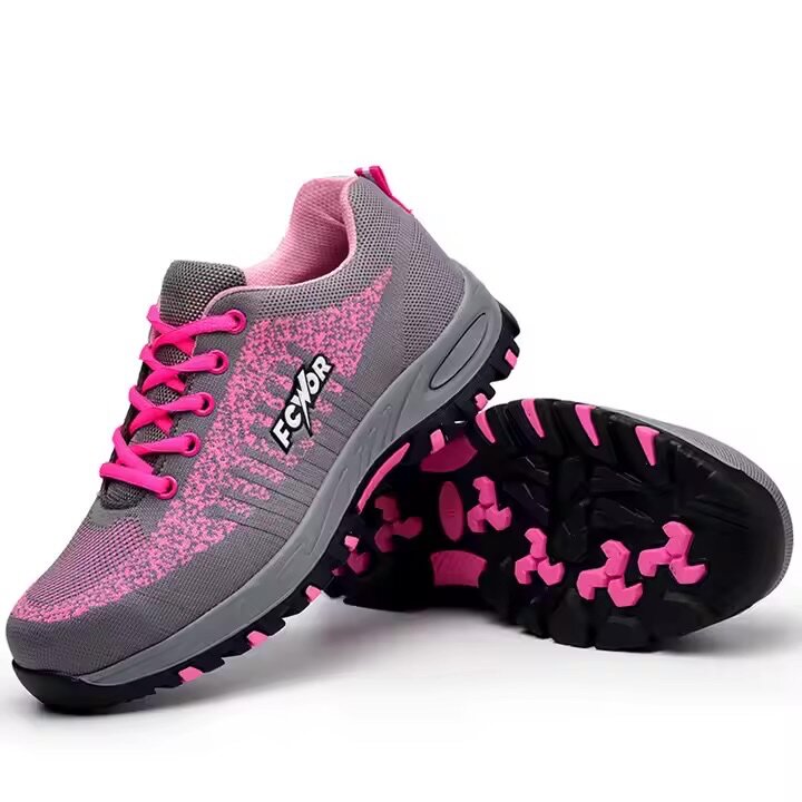 Sunland New Arrival Women Womens Steel Toe Chaussure De Secu