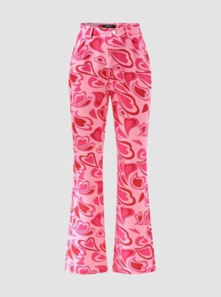 Heart Print High
