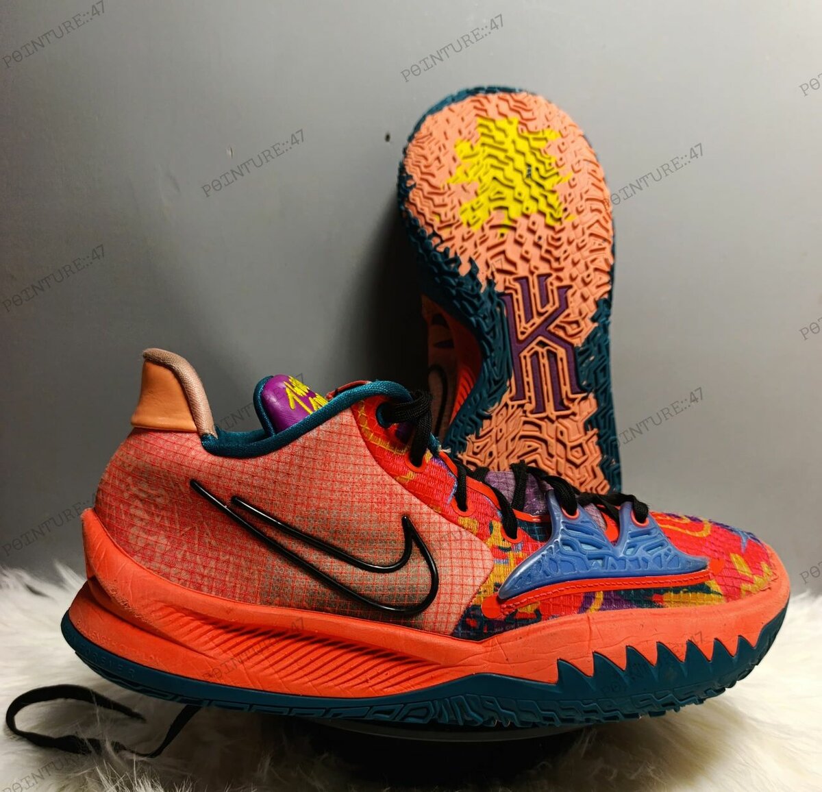 Basket sneakers colorés homme