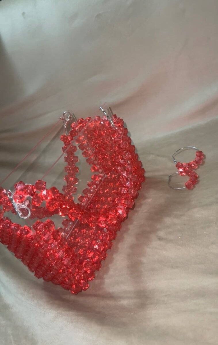 Sac en perle vitré