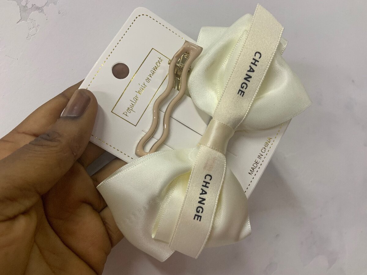 Ribbon hairpin