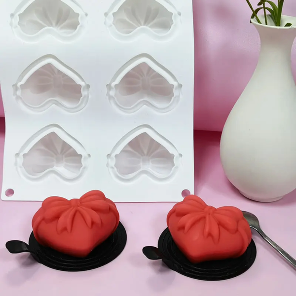 Moule en silicone coeur