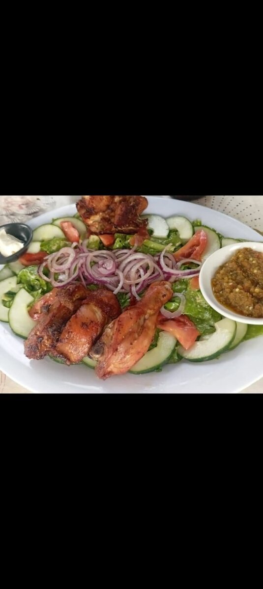 Poulet Grillé et attieke