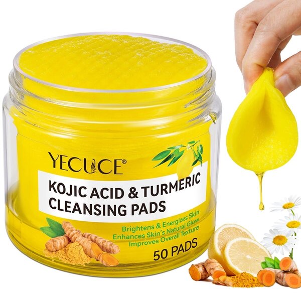 Pads Nettoyants Curcuma et Acide Kojique