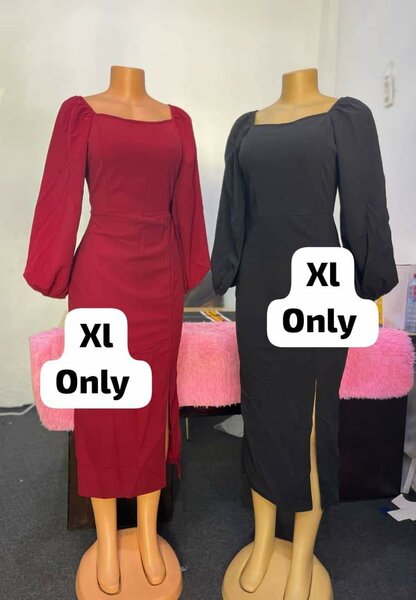 Side ruched dresses