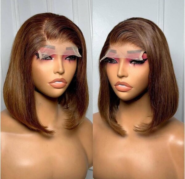 Closure bob blonde