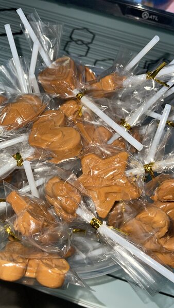 Sucette au caramel