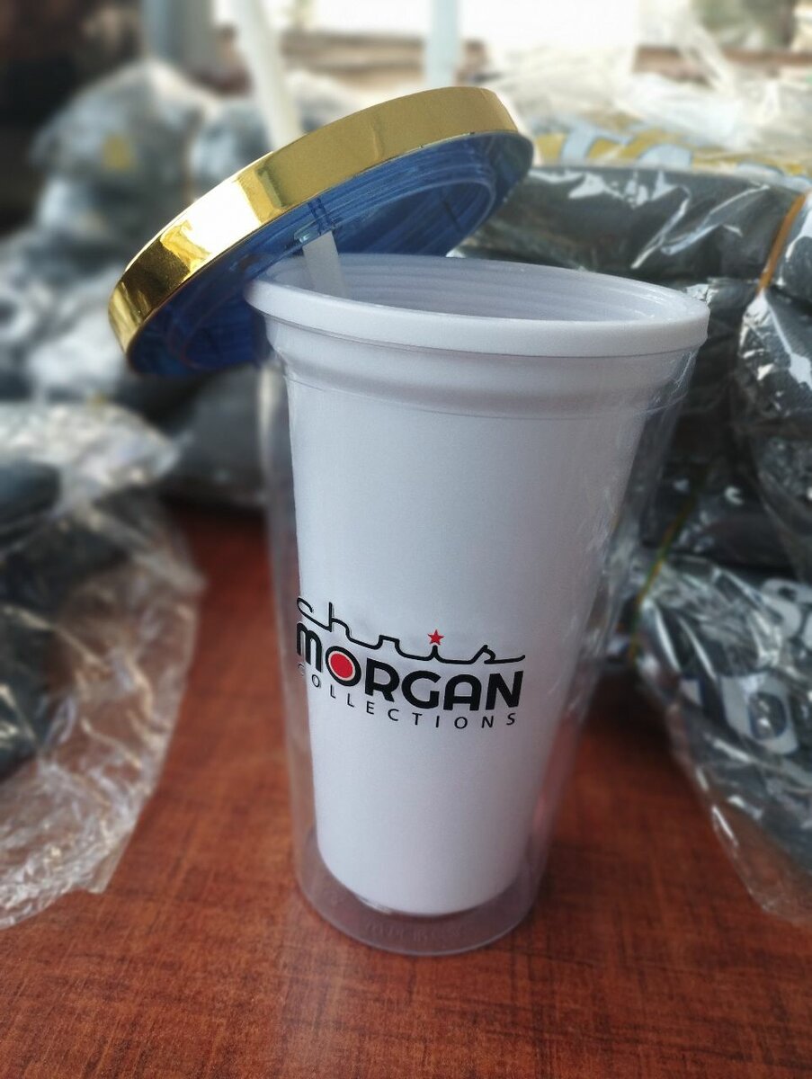 Cup with Straw