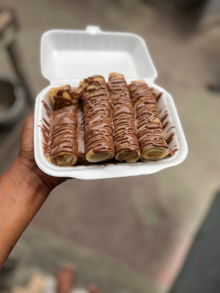 Crêpes au chocolat