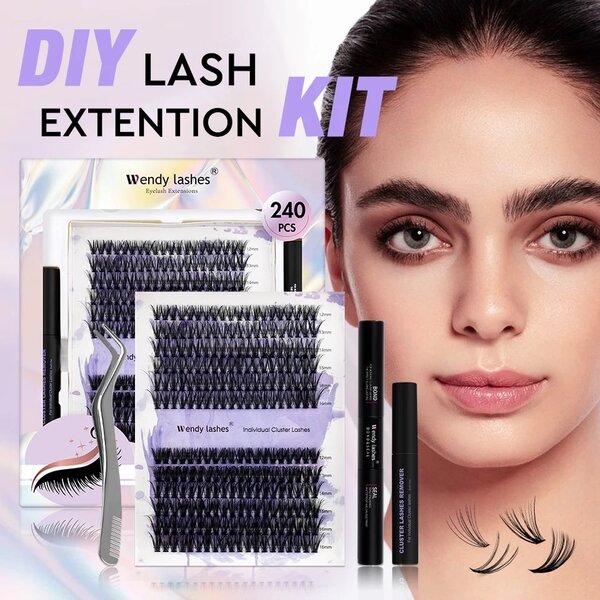 Cluster lashes