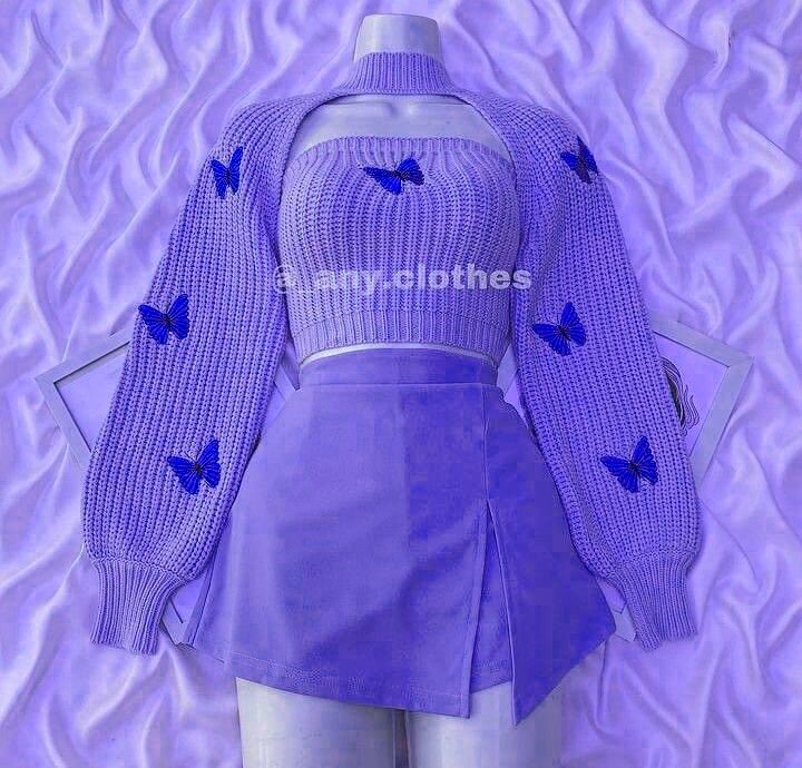 Pull court papillon