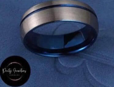 Silver plated ring
