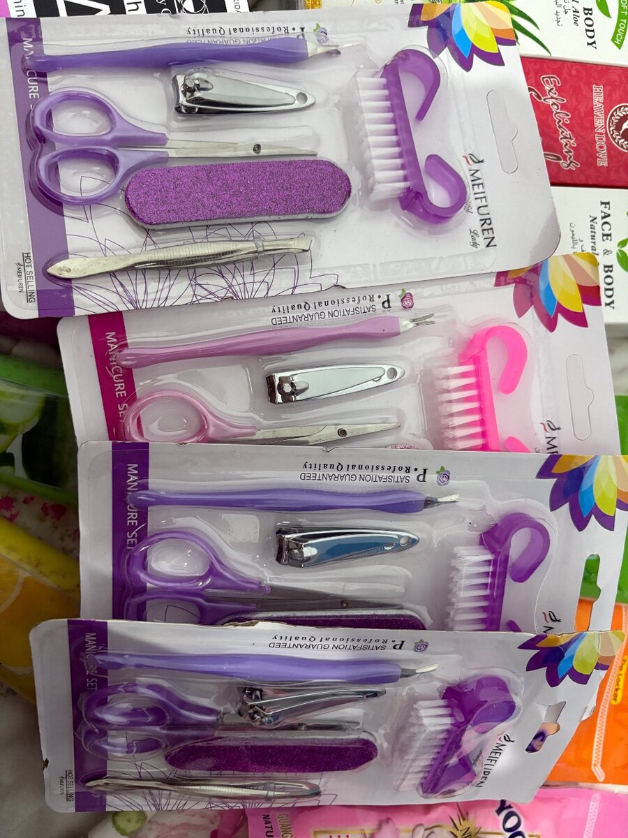 Ensemble pédicure manucure
