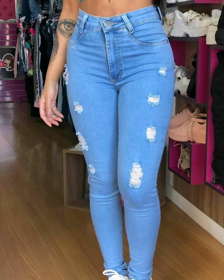 High Waist Jeans