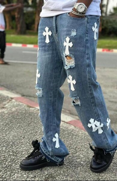 JEANS GROS BAS