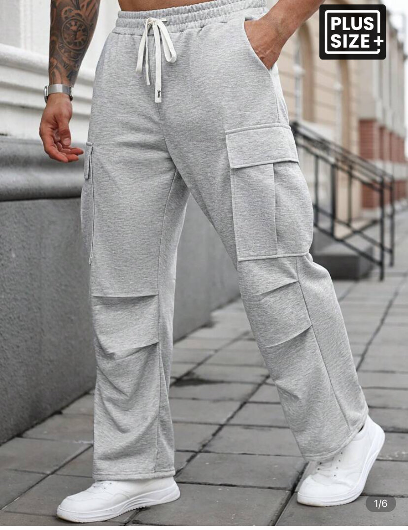 Pantalon Cargo Homme Grande Taille