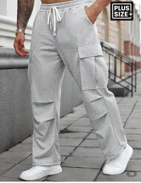 Pantalon Cargo Homme Grande Taille