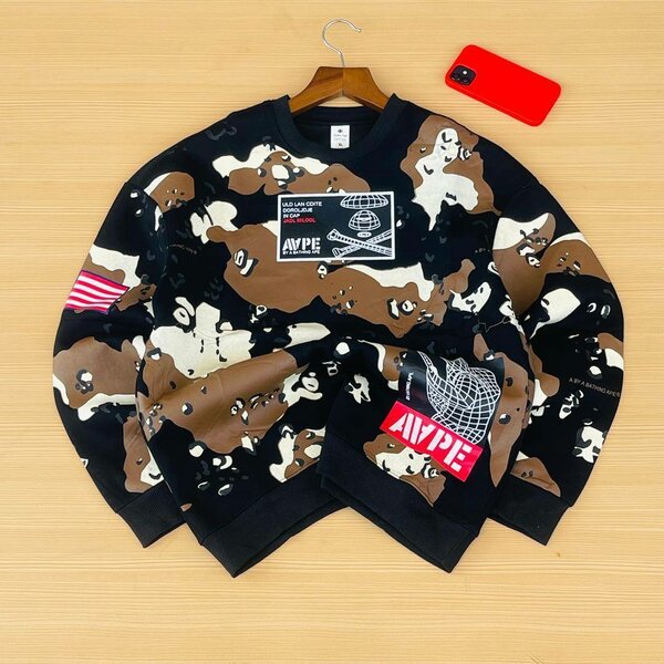 Men's quality round neck Sweater