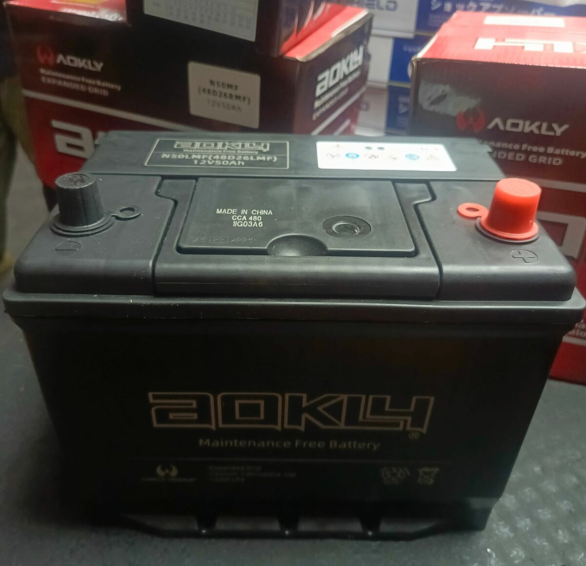BATTTERY N50 AH