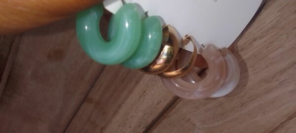 Acrylic earrings