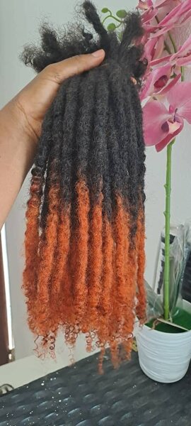 Extensions de cheveux afro ombré